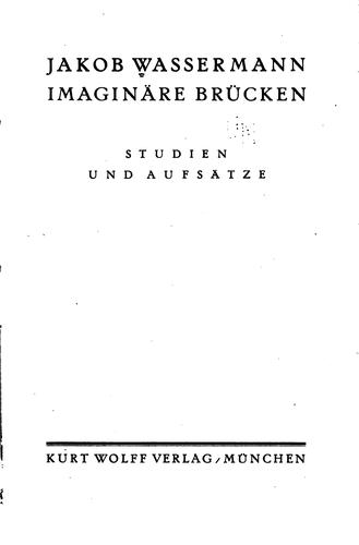 Imaginäre Brücken
