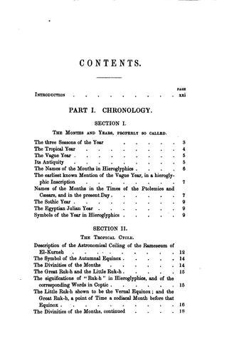 Horæ Ægyptiacæ: or, The chronology of ancient Egypt