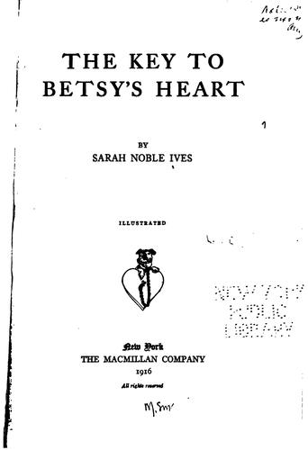 The key to Betsy's heart