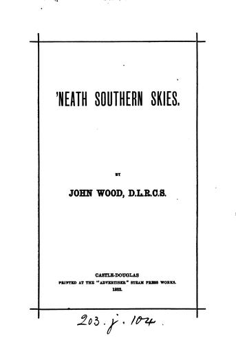 'Neath southern skies