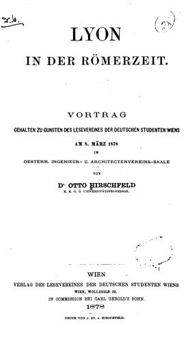 Lyon in der Römerzeit