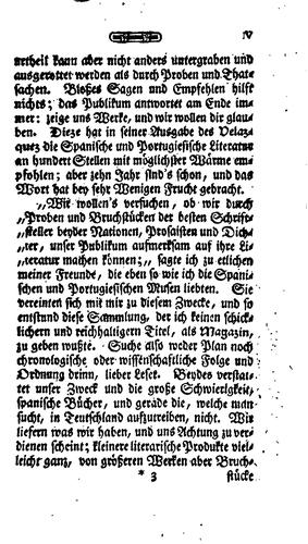 Magazin der spanischen und portugiesischen Literatur