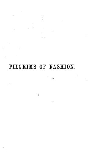 Pilgrims of Fashion: A Novel