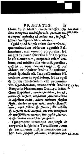 Prælectiones theologicæ de sacramentis de genere
