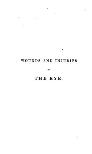 On wounds and injuries of the eye