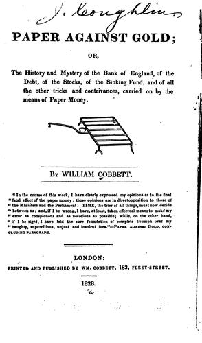 Paper Against Gold