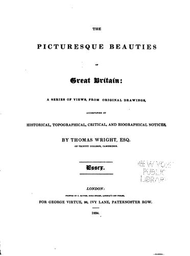 The Picturesque Beauties of Great Britain: A Series of Views from Original Drawings, Accompanied ..