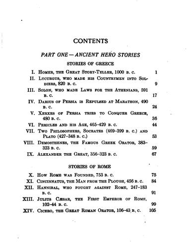 Old World Hero Stories