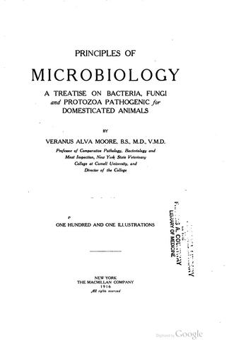 Principles of Microbiology: A Treatise on Bacteria, Fungi and Protozoa ..