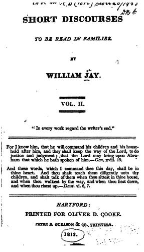Short Discourses to be Read in Families