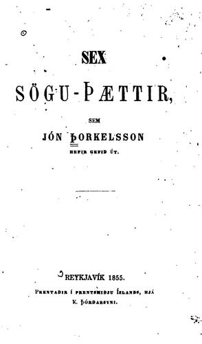 Sex sögu-þaettir