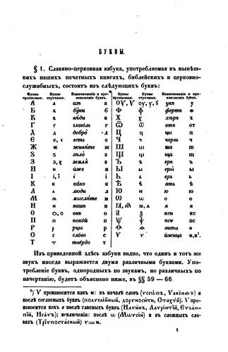 Kratkai︠a︡ grammatika Slavi︠a︡no-t︠s︡erkovnago i︠a︡zyka, perīoda pechatnykh v Rossīi knig
