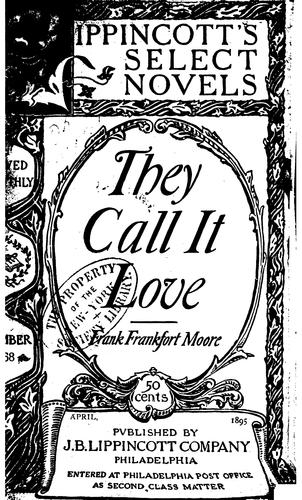 They Call it Love