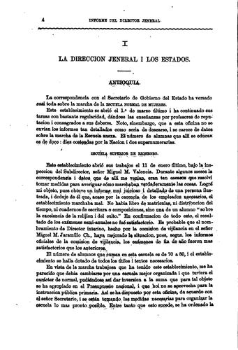 Informe del director general de instrucción primaria de la Union
