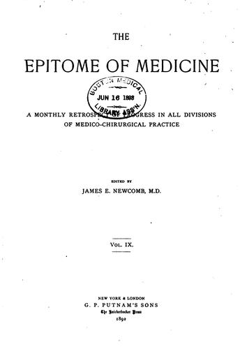 The Epitome of Medicine