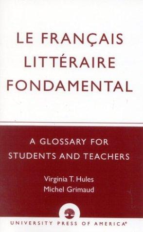 Le Francais Littéraire Fondamental