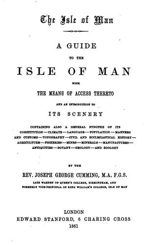 A guide to the Isle of Man