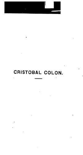 Vida y viajes de Cristobal Colon