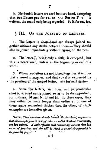 A System of Short-Hand