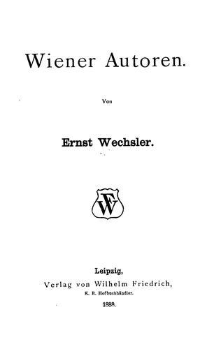 Wiener Autoren