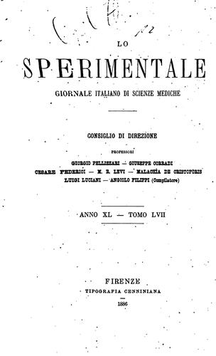 Lo Sperimentale