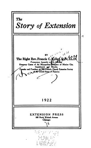 The Story of Extension