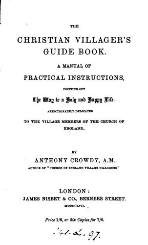 The Christian villager's guide-book