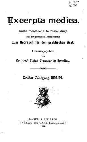 Excerpta Medica