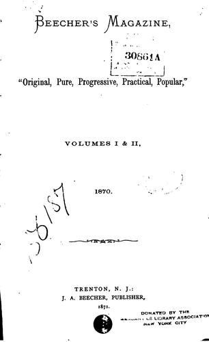 Beecher's Magazine