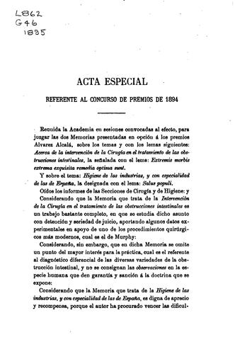 Intervención de la cirurgía en el tratamiento de las obstrucciones inestinales