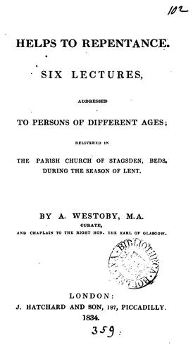 Helps to repentance, 6 lects