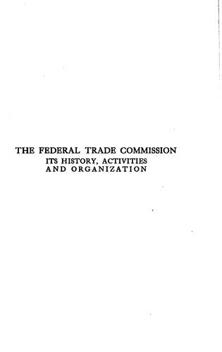 Service Monographs of the United States Government