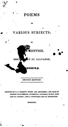 Poems on Various Subjects;