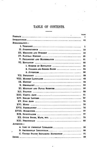 Trübner's bibliographical guide to American literature; being a classified list of books publ ...