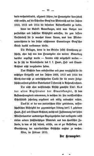 Aus der alten Registratur der Staatskanzlei: Briefe politischen Inhalts