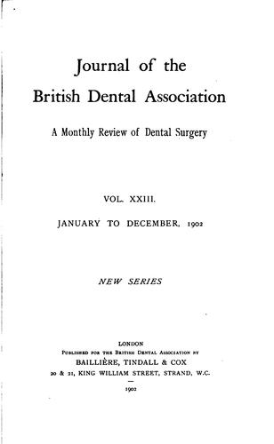 Journal of the British Dental Association