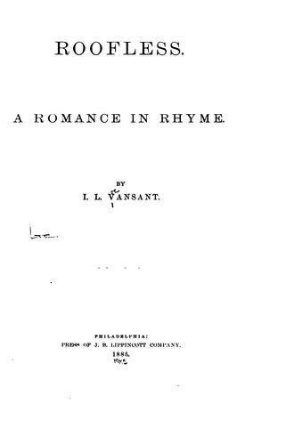 Roofless: A Romance in Rhyme