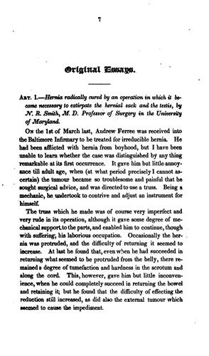 Baltimore Monthly Journal of Medicine & Surgery