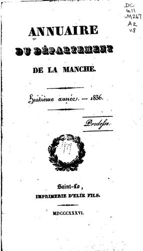 Annuaire du Département de la Manche
