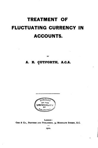 Treatment of Fluctuating Currency in Accounts