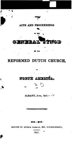 Acts and Proceedings in Regular Session