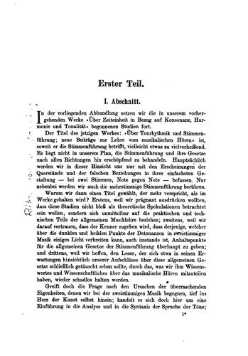 Über Ton-rhythmik und Stimmenführung: Neue Beiträge zur Lehre vom ...