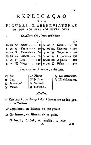 Ephemerides nauticas, ou Diario astronomico para o anno de 1788-1798. ...