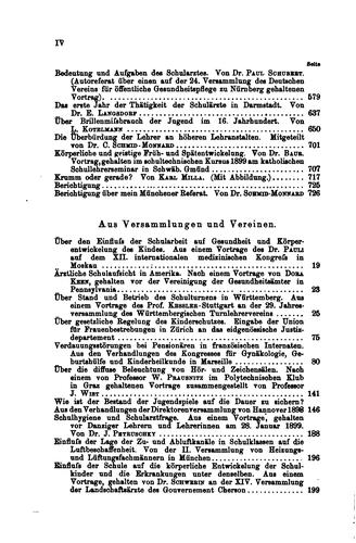 Gesundheit und Erziehung