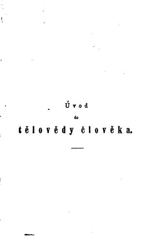 Úvod do tělovědy člověka