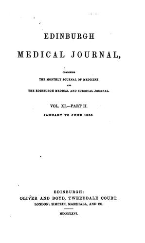 Edinburgh Medical Journal