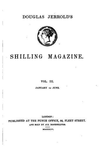 SHILLING MAGAZINE. VOL. III