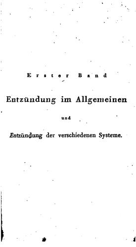 Nosologie und Therapie der chirurgischen Krankheiten, in Verbindung mit der Beschreibung der ...