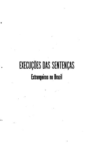 Execuções das sentenças extrangeiras no Brazil