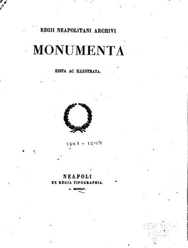 Monumenta edita ac illustrata: 703-1130